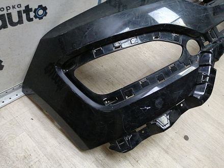 AA044981; Бампер передний; без паркт.; без омыват. (86511-2W000) для Hyundai Santa Fe III (2012 - 2015)/БУ; Оригинал; Р2, Удовлетворительное; 