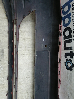 BA000223; Бампер передний; под паркт.; под омыват. (5G0807221) для Volkswagen Golf/БУ; Оригинал; Р1, Мелкий дефект; 