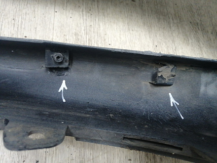 AA044986; Бампер передний; без паркт.; без омыват. (86511-2H000) для Hyundai Elantra IV (HD) (2006-2011)/БУ; Оригинал; Р1, Мелкий дефект; 