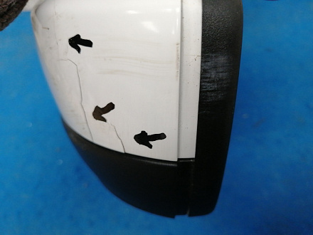 AA034892; Зеркало левое, без повторителя поворота (6RU 857 501) для Volkswagen Polo/БУ; Оригинал; Р1, Мелкий дефект; 