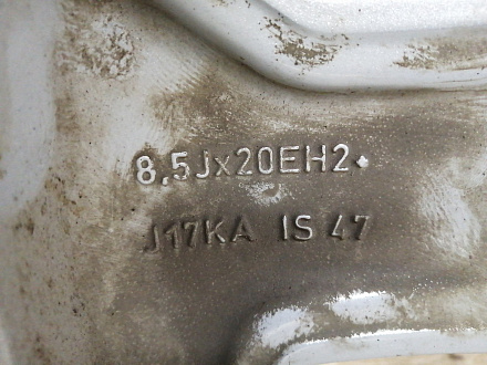 AA026633; Диск литой, 20x8.5J, 5x120, ET47 (JK62-1007-AA) для Land Rover Range Rover Sport/БУ; Оригинал; Р1, Мелкий дефект; 