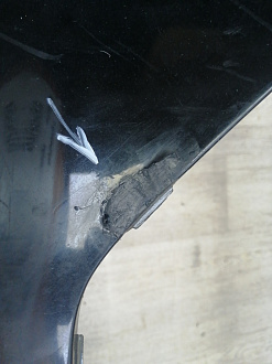 AA046272; Бампер передний; без паркт.; без омыват. (86511-F2000) для Hyundai Elantra VI (AD) (2016-2018)/БУ; Оригинал; Р2, Удовлетворительное; 