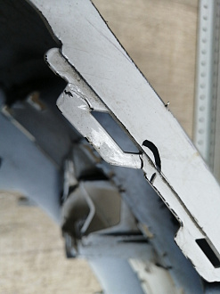 AA045805; Бампер передний, S-line; под паркт.; под омыват. (4G8 807 437 F) для Audi A7 I Sportback (2010-2014)/БУ; Оригинал; Р2, Удовлетворительное; 