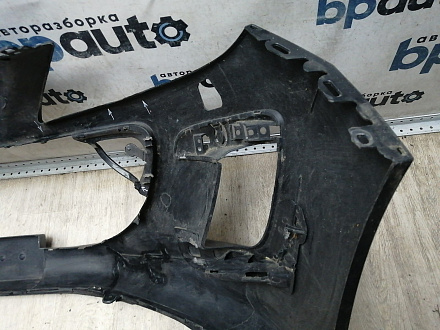 AA045936; Бампер передний; без паркт.; под омыват. (9680484677) для Peugeot 308 I (2008-2011)/БУ; Оригинал; Р2, Удовлетворительное; 