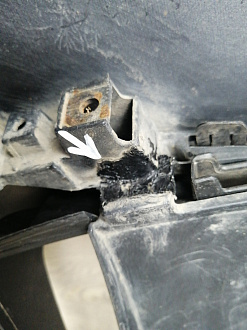 AA045897; Бампер передний; под паркт.; под омыват. (52119-78010) для Lexus NX (2014-2017)/БУ; Оригинал; Р2, Удовлетворительное; 