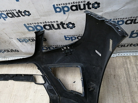 AA046104; Бампер передний, AMG; под паркт.; под омыват. (A1668803140) для Mercedes-Benz M-klasse III (W166) (2011-2015)/БУ; Оригинал; Р1, Мелкий дефект; 