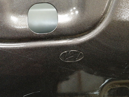 AA039284; Дверь задняя левая, высота стойки 22см. (77003-4L000) для Hyundai/БУ; Оригинал; Р2, Удовлетворительное; 