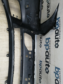 AA046084; Бампер передний; под паркт.; под омыват. (52119-50E80) для Lexus LS IV рест. 2 (2012- 2017)/БУ; Оригинал; Р1, Мелкий дефект; 