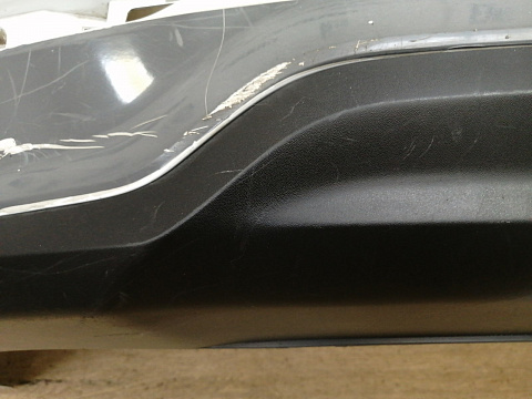 Фотография детали AA042877; Бампер задний; без паркт. (86611-H5000) для Hyundai Solaris II (2017- 2020)/БУ; Оригинал; Р2, Удовлетворительное; . Фото номер 9