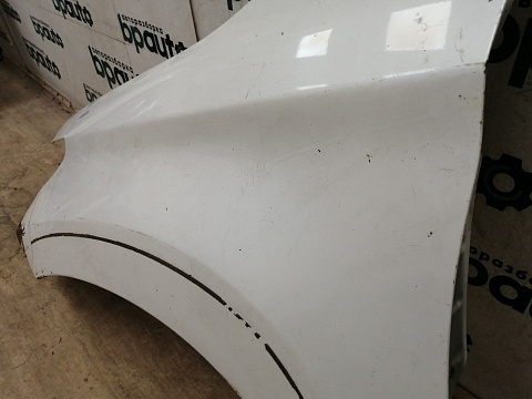 Фотография детали AA041841; Крыло переднее левое (5220K689) для Mitsubishi Pajero Sport III (2015-2020)/БУ; Оригинал; Р2, Удовлетворительное; . Фото номер 12