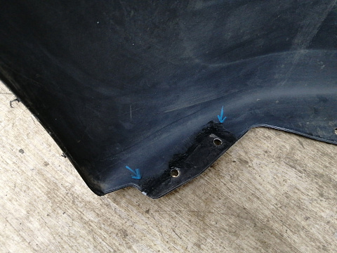 Фотография детали AA027974; Бампер передний; без паркт.; под омыват. (71101-TL0-ZY00) для Honda Accord VIII рест. (2011-2013)/БУ; Оригинал; Р2, Удовлетворительное; . Фото номер 9