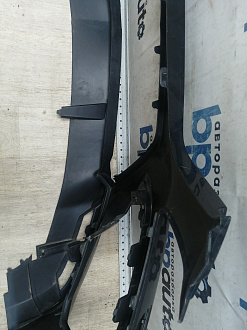 AA045781; Бампер передний, AMG; под паркт.; под омыват. (A1668854425) для Mercedes-Benz M-klasse III (W166) (2011-2015)/БУ; Оригинал; Р1, Мелкий дефект; 