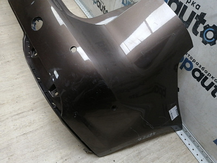 AA046226; Бампер задний; под паркт. (1T0807417K) для Volkswagen Touran II (2010-2015)/БУ; Оригинал; Р1, Мелкий дефект; 