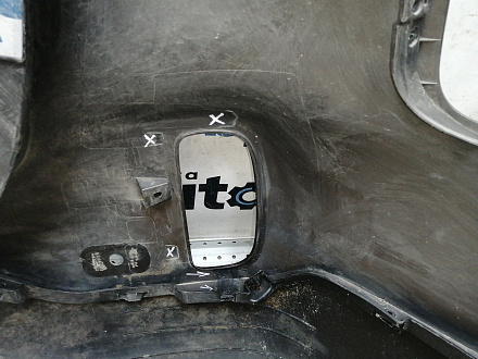 AA045515; Бампер задний; под паркт. (86611-2P500) для Kia Sorento II рест. (2012- 2020)/БУ; Оригинал; Р2, Удовлетворительное; 