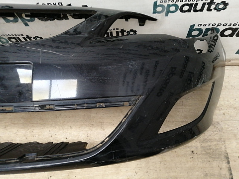 Фотография детали AA037216; Бампер передний; без паркт.; под омыват. (13264403) для Opel Astra/БУ; Оригинал; Р1, Мелкий дефект; . Фото номер 3