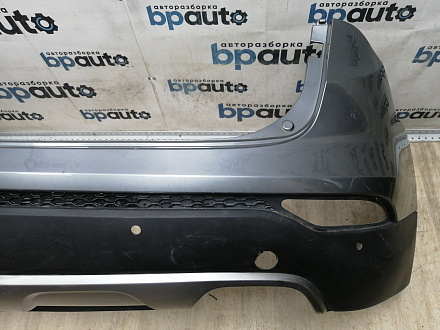AA045337; Бампер задний (86611-2W000) для Hyundai Santa Fe III (2012 - 2015)/БУ; Оригинал; Р1, Мелкий дефект; 
