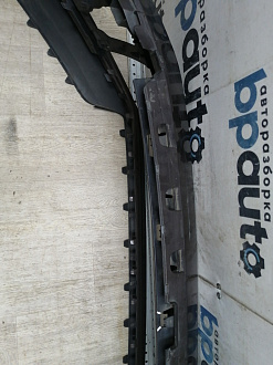 AA045688; Бампер передний; без паркт.; под омыват. (5СU807221A) для Volkswagen Jetta VI рест. (2015-2018)/БУ; Оригинал; Р1, Мелкий дефект; 