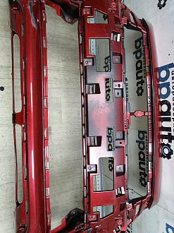 AA045833; Бампер передний; без паркт.; без омыват. (6400J025ZZ) для Mitsubishi ASX I рест.2 (2016- 2019)/БУ; Оригинал; Р1, Мелкий дефект; 