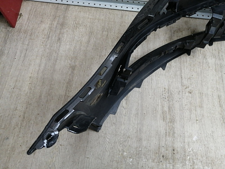 AA045818; Бампер передний; под паркт.; под омыват. (3C8807221F) для Volkswagen Passat CC рест. (2012-2017)/БУ; Оригинал; Р1, Мелкий дефект; 