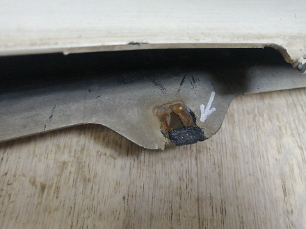 AA045730; Бампер передний; под паркт.; под омыват. (62022-1ME0H) для Infiniti/БУ; Оригинал; Р2, Удовлетворительное; 