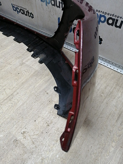 AA045764; Бампер передний; без паркт.; под омыват. (EH44-50031) для Mazda CX-7 I рест. (2009-2012)/БУ; Оригинал; Р1, Мелкий дефект; 