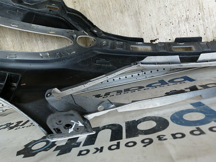 AA044979; Бампер передний; без паркт.; под омыват. (86511-2W000) для Hyundai Santa Fe III (2012 - 2015)/БУ; Оригинал; Р2, Удовлетворительное; 