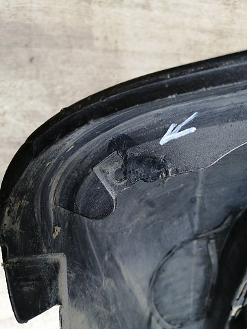 Фотография детали AA045822; Бампер передний; без паркт.; под омыват. (1K8807221F) для Volkswagen Scirocco (2009 - 2014)/БУ; Оригинал; Р2, Удовлетворительное; . Фото номер 25