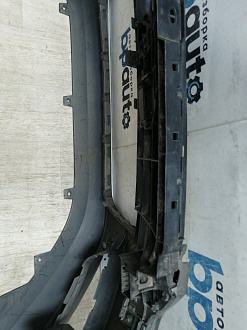 BA000164; Бампер передний; под паркт.; под омыват. (4G0 807 437) для Audi A6 C7/БУ; Оригинал; Р1, Мелкий дефект; 