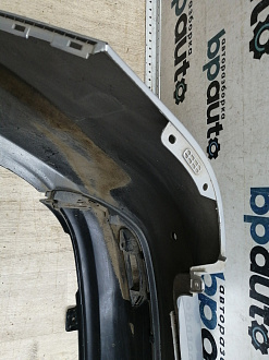 AA046112; Бампер задний; под паркт. (86611-4Y000) для Kia Rio III Sedan (2011- 2015)/БУ; Оригинал; Р1, Мелкий дефект; 