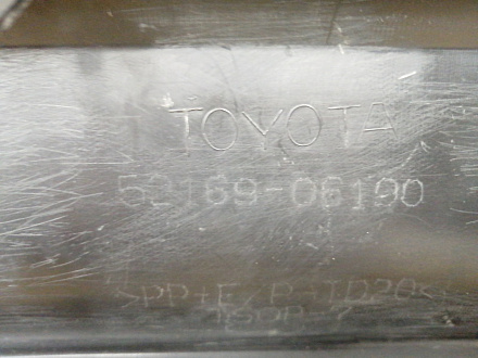 AA034344; Юбка заднего бампера (52169-06190) для Toyota Camry/БУ; Оригинал; Р1, Мелкий дефект; 