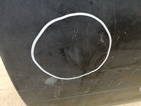 Фотография детали AA043436; Дверь передняя левая (3AA831311) для Volkswagen Passat/БУ; Оригинал; Р2, Удовлетворительное; . Фото номер 6