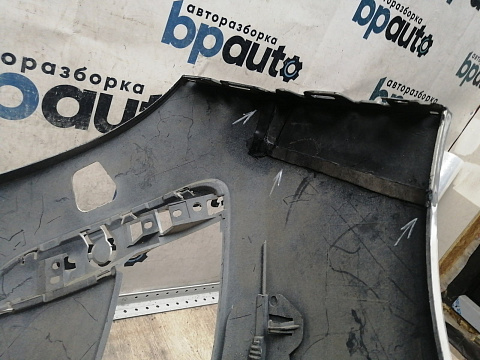 Фотография детали AA045943; Бампер передний; под паркт.; под омыват. (9680484677) для Peugeot 308 I (2008-2011)/БУ; Оригинал; Р2, Удовлетворительное; . Фото номер 15