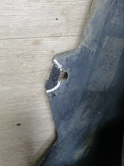 BA000241; Бампер передний; под паркт.; под омыват. (62022-4HD0H) для Infiniti Q50 (2013-2017)/БУ; Оригинал; Р2, Удовлетворительное; 