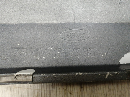 BA000233; Бампер задний; без паркт. (7S71-F17906-A) для Ford Mondeo Sedan IV (2006- 2010)/БУ; Оригинал; Р1, Мелкий дефект; 