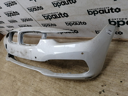 AA021550; Бампер передний; под паркт.; без омыват. (51117397622) для BMW 3 серия F30 F31/БУ; Оригинал; Р1, Мелкий дефект; 