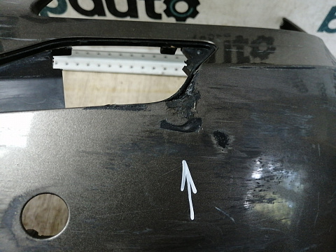 Фотография детали BA000088; Бампер передний AMG; под паркт.; под омыват. (A2128853525) для Mercedes-Benz E-klasse W212 S212/БУ; Оригинал; Р2, Удовлетворительное; . Фото номер 7