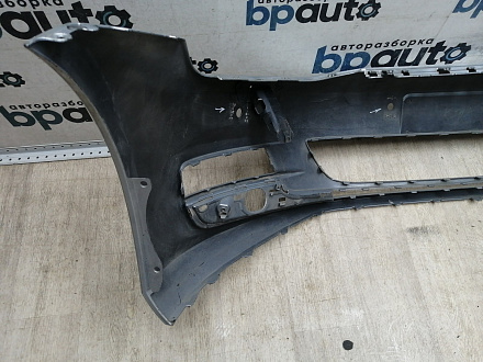 BA000225; Бампер передний; под паркт.; под омыват. (5G0807221) для Volkswagen Golf/БУ; Оригинал; Р1, Мелкий дефект; 