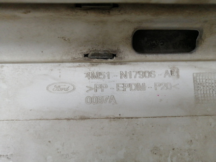AA026369; Бампер задний; без паркт. (4M51-N17906-A) для Ford Focus II Wagon (2005- 2008)/БУ; Оригинал; Р1, Мелкий дефект; 