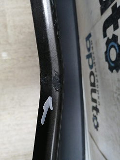 AA045830; Бампер передний; под паркт.; под омыват. (KD45-50031) для Mazda CX-5/БУ; Оригинал; Р2, Удовлетворительное; 