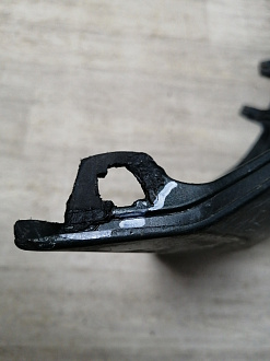 AA046135; Бампер передний; под паркт.; без омыват. (52119-50890) для Lexus LS IV (2006- 2009)/БУ; Оригинал; Р1, Мелкий дефект; 