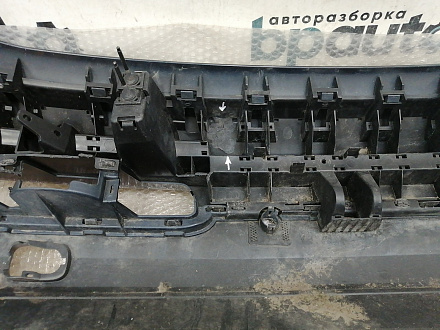 AA038653; Бампер задний; под паркт. (4L0 807 511 B) для Audi Q7/БУ; Оригинал; Р0, Хорошее; (LZ5Q) Тёмно-синий