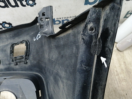 AA045593; Бампер передний; без паркт.; под омыват. (8K0 807 437 AC) для Audi A4 B8/БУ; Оригинал; Р1, Мелкий дефект; 