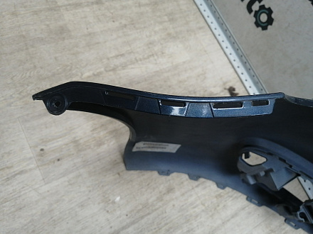 AA045737; Бампер передний; под паркт.; под омыват. (5M0807221N) для Volkswagen Golf Plus II (2009-2014)/БУ; Оригинал; Р1, Мелкий дефект; 