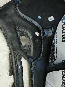 AA044991; Бампер передний; под паркт.; под омыват. (95122388) для Opel Mokka (2012 - 2015)/БУ; Оригинал; Р1, Мелкий дефект; 