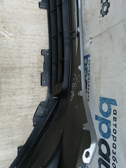 AA045828; Бампер передний; под паркт.; под омыват. (KD45-50031) для Mazda CX-5/БУ; Оригинал; Р1, Мелкий дефект; 