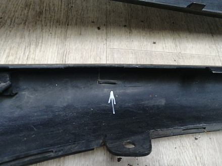 AA044984; Бампер передний; без паркт.; без омыват. (86511-2H000) для Hyundai Elantra IV (HD) (2006-2011)/БУ; Оригинал; Р2, Удовлетворительное; 