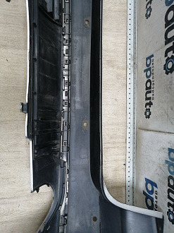 AA046060; Бампер задний, под расширители, Alltrack; под паркт. (3AF807221B) для Volkswagen Passat B7 Wagon (2011- 2014)/БУ; Оригинал; Р1, Мелкий дефект; 