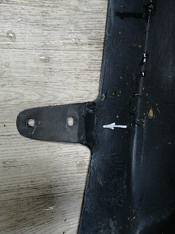 AA044345; Бампер задний; без паркт. (52159-12B30) для Toyota Corolla 150 рест. (2010-2013)/БУ; Оригинал; Р1, Мелкий дефект; 