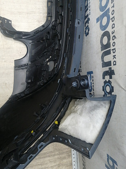 AA046014; Бампер задний; под паркт. (J8A2-17A958-AB) для Land Rover Range Rover Velar L560 (2017 - 2023)/БУ; Оригинал; Р1, Мелкий дефект; 