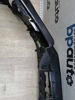 AA045972; Бампер передний; под паркт.; без омыват. (52119-0E350) для Toyota Highlander III рест. (2016 — 2019)/БУ; Оригинал; Р2, Удовлетворительное; 